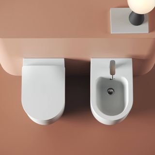 Унитаз Artceram Monet MNV003 01 00 белый